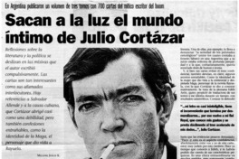 Sacan a la luz el mundo íntimo de Julio Cortázar