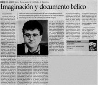 Imaginación y documento bélico