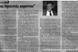 Una Hipocresía asquerosa".