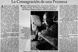 La consagración de una promesa.