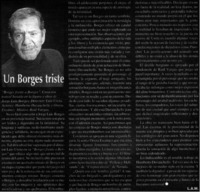 Un Borges triste
