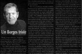 Un Borges triste