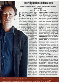 Una religión llamada literatura