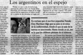 Los argentinos en el espejo