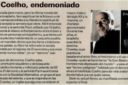 Paulo Coelho, endemoniado.