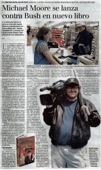 Michael Moore se lanza contra Bush en nuevo libro