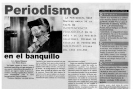 Periodismo en el banquillo