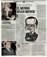 El mundo segun Menem