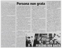 Persona non grata