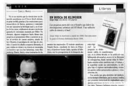 Había que seguir buscando