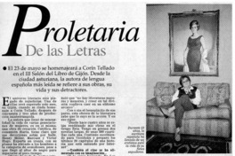 Proletaria de las letras