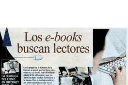 Los e-books buscan lectores