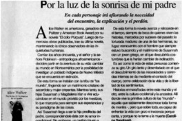 Por la luz de la sonrisa de mi padre