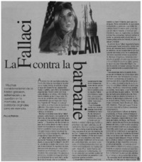 La Fallaci contra la barbarie