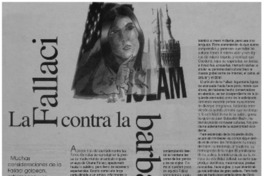 La Fallaci contra la barbarie