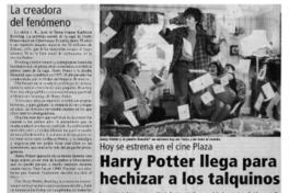 Harry Potter llega para hechizar a los talquinos