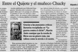 Entre el Quijote y el muñeco Chucky