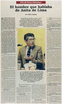 El hombre que hablaba de Anita de Lima