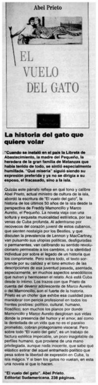 El vuelo del Gato