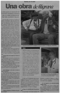 Una Obra de filigrana.