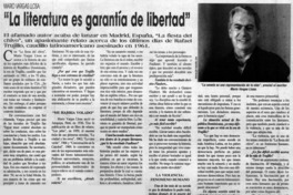 "La Literatura es garantía de libertad"