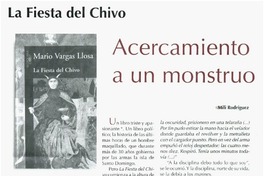 Acercamiento a un monstruo