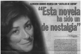 "Vivo vidas paralelas"