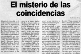 El misterio de las concidencias