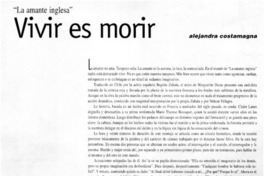 Vivir es morir