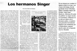 Los hermanos Singer