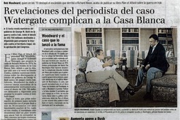 Revelaciones del periodista del caso Watergate complican a la Casa Blanca