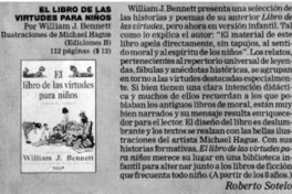 El Libro de las virtudes para niños