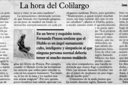 La hora del Colilargo