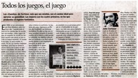 Todos los juegos, el juego