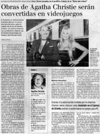 Obras de Agatha Christie serán convertidas en videojuegos