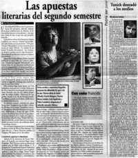 Las apuestas literarias del segundo semestre