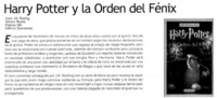 Harry Potter y la Orden del Fénix