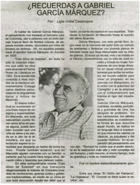 ¿Recuerdas a Federico García Lorcas?