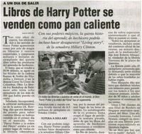 Libros de Harry Potter se venden como pan caliente