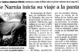 Crónicas de Narnia inicia su viaje a la pantalla grande