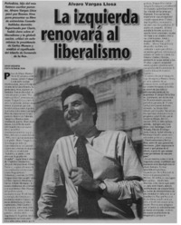 La izquierda renovará al liberalismo