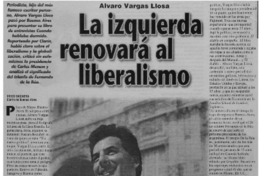 La izquierda renovará al liberalismo