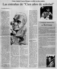 Las entrañas de "Cien años de soledad"