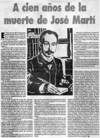 A cien años de la muerte de José Martí