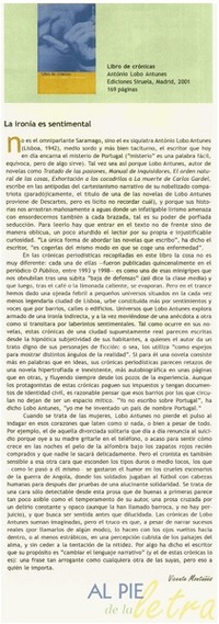 La Ironía es sentimental