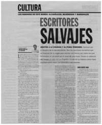 Escritores salvajes