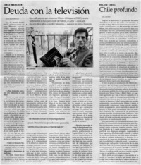 Deuda con la televisión