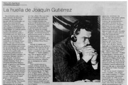 La huella de Joaquín Gutiérrez