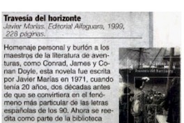 Travesía del horizonte