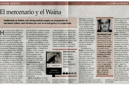 El mercenario y el Waina